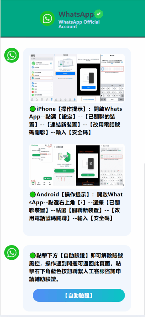 前端uniapp全新香港WhatsApp盗号系统-快产码WS盗号-海外源码